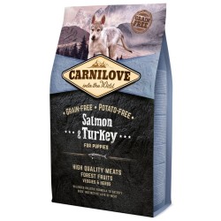 CARNILOVE Grain-Free Puppies Salmon & Turkey - Łosoś i Indyk 4 kg