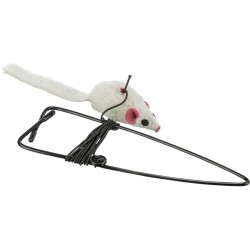 TRIXIE Mysz na gumce - zabawka na futrynę