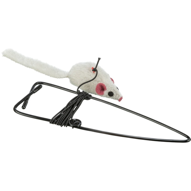 TRIXIE Mysz na gumce - zabawka na futrynę