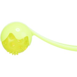 TRIXIE Rzutka dla psa ze świecącą piłką 50cm / 6cm