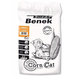 SUPER BENEK Corn Cat - Żwirek kukurydziany Naturalny 35L