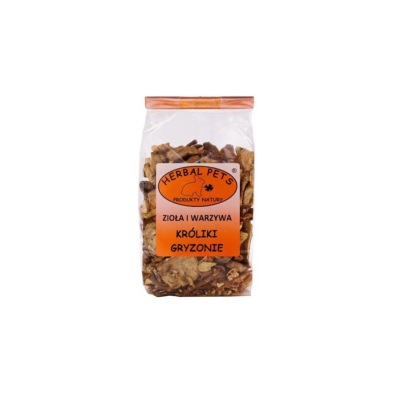 HERBAL PETS Zioła i warzywa - gryzonie, króliki 100g