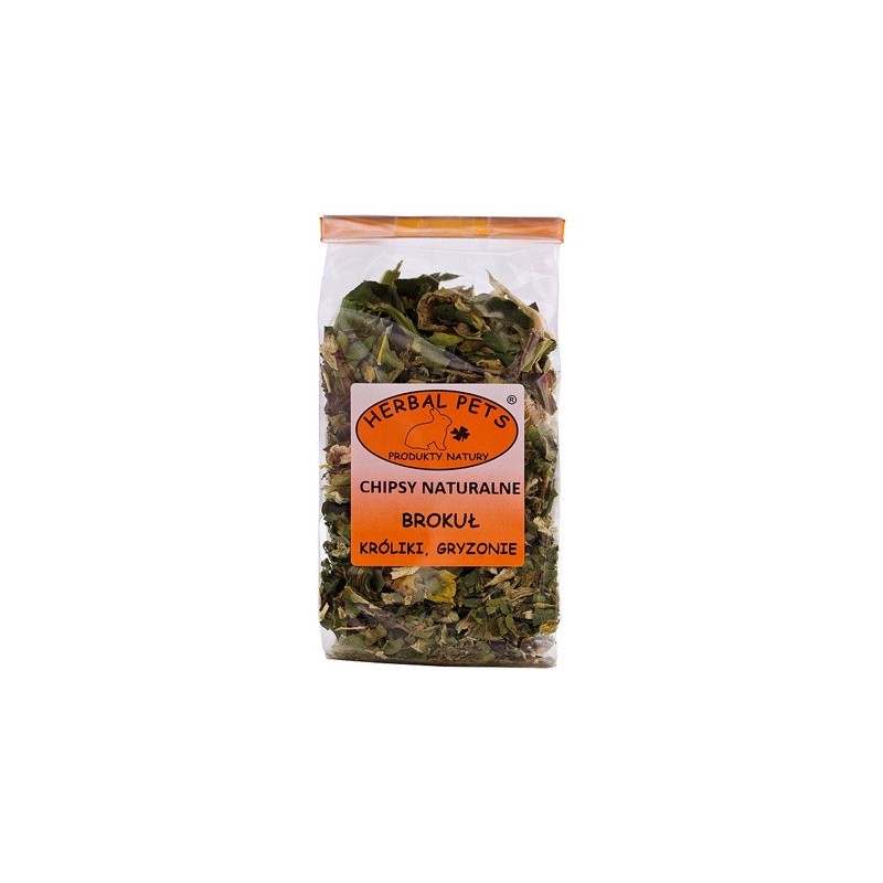 HERBAL PETS Chipsy Naturalne - Brokuł 50g