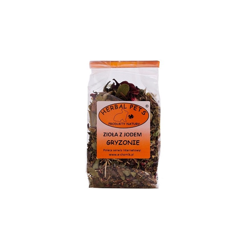 HERBAL PETS Zioła z jodem dla gryzoni 50g