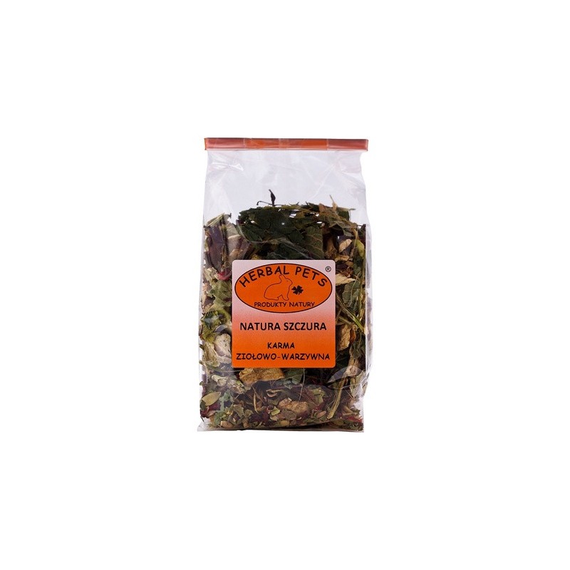 HERBAL PETS Karma Ziołowo-Warzywna - Natura Szczura 150g