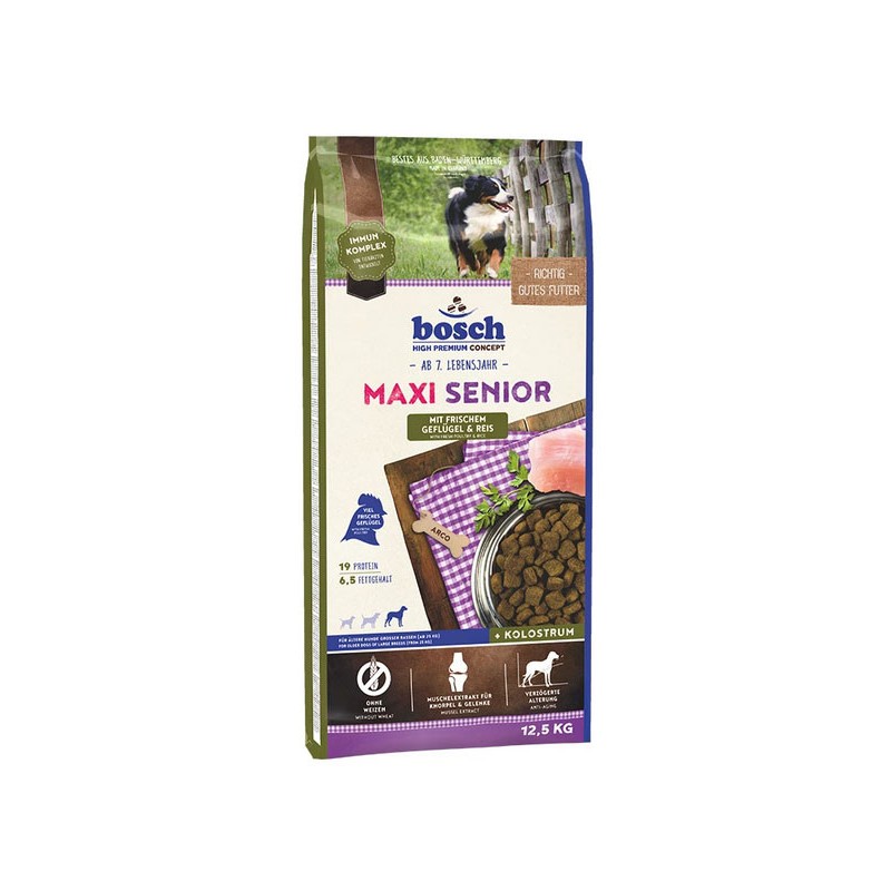 BOSCH Maxi Senior Drób & Ryż 12,5kg