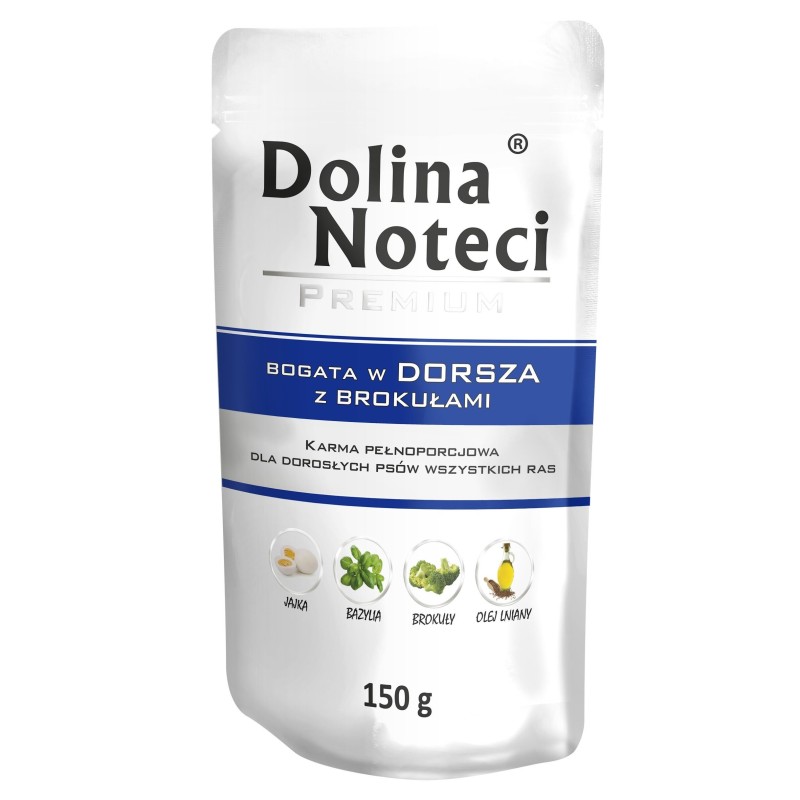 DOLINA NOTECI Premium - Bogata w dorsza z brokułami (Saszetka) 150g