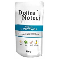 DOLINA NOTECI Premium - Bogata w pstrąga (Saszetka) 24x 150g