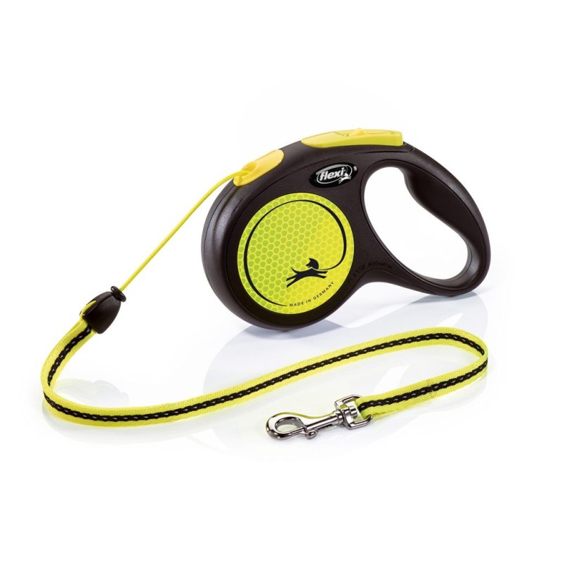 FLEXI Neon New Classic - linka S / 5m (do 12kg)