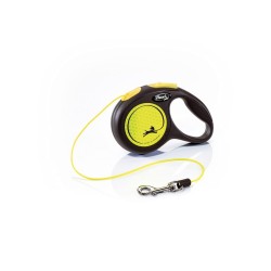 FLEXI Neon New Classic - linka S / 5m (do 12kg)