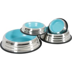 ZOLUX Miska antypoślizgowa Inox Merenda - Niebieska 225ml