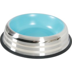 ZOLUX Miska antypoślizgowa Inox Merenda - Niebieska 1,85l