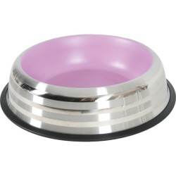 ZOLUX Miska antypoślizgowa Inox Merenda - Różowa 225ml