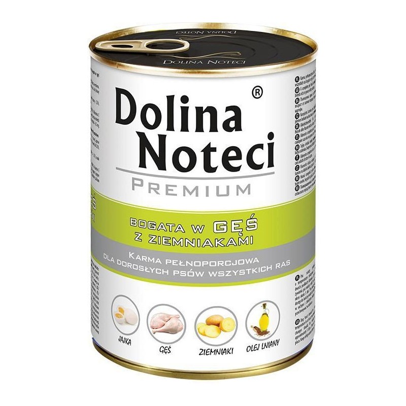 DOLINA NOTECI Premium - Bogata w gęś z ziemniakami 12x 400g