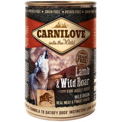 CARNILOVE Grain-Free Wild Meat Lamb and Wild Boar 400g