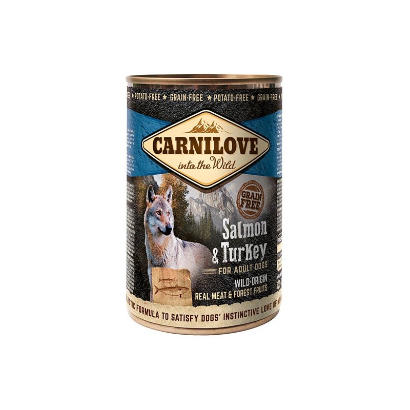 CARNILOVE Grain-Free Wild Meat Salmon and Turkey 400g