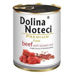 DOLINA NOTECI Premium Pure - Wołowina z ryżem brązowym 800g