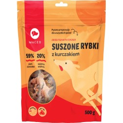 MACED Suszone rybki z kurczakiem 500g