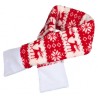 TRIXIE Szalik świąteczny czerwono - biały L