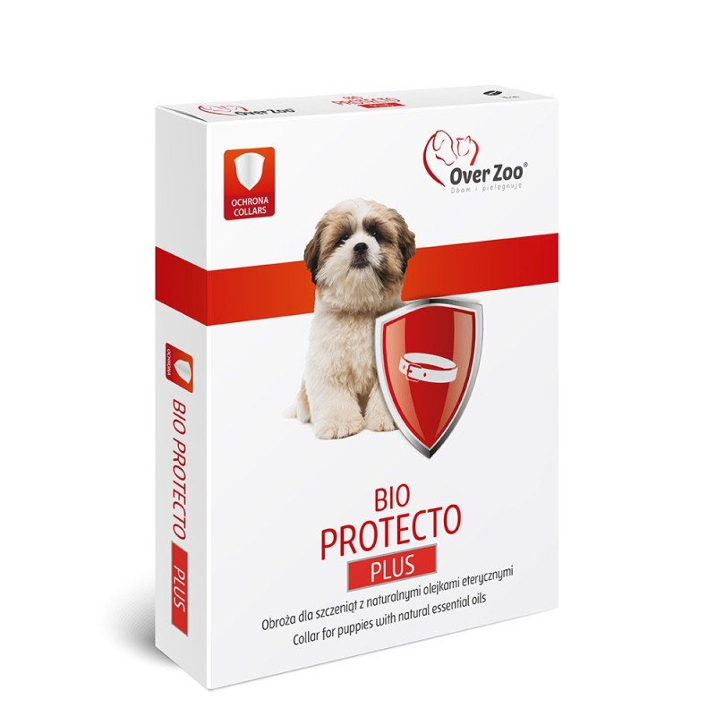 OVER ZOO Obroża Bio Protecto PLUS dla szczeniąt 35cm