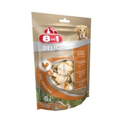 8in1 Delights Bone S - kość z mięsem kurczaka 1 szt.