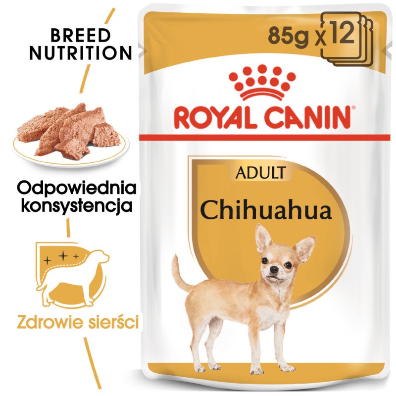 ROYAL CANIN Chihuahua Adult karma mokra - pasztet dla psów dorosłych rasy chihuahua 85g