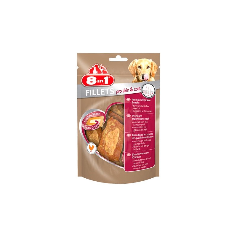 8in1 Fillets Pro Skin & Coat S 80g
