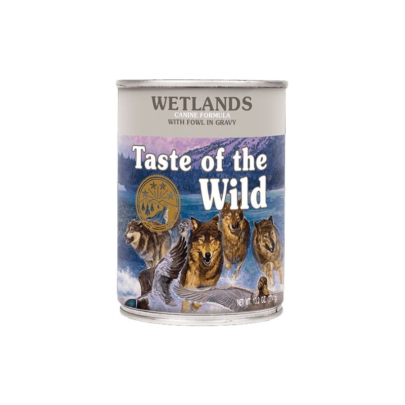TASTE OF THE WILD Wetlands Formula - puszka 6x 390g