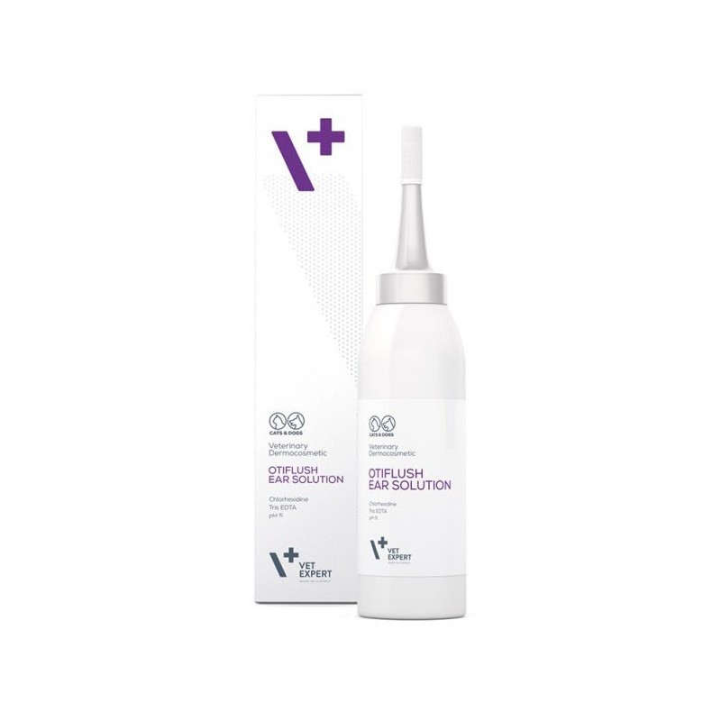 VETEXPERT OtiFlush - płyn do płukania kanałów słuchowych 125ml