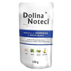 DOLINA NOTECI Premium - Bogata w dorsza z brokułami (Saszetka) 12x 150g