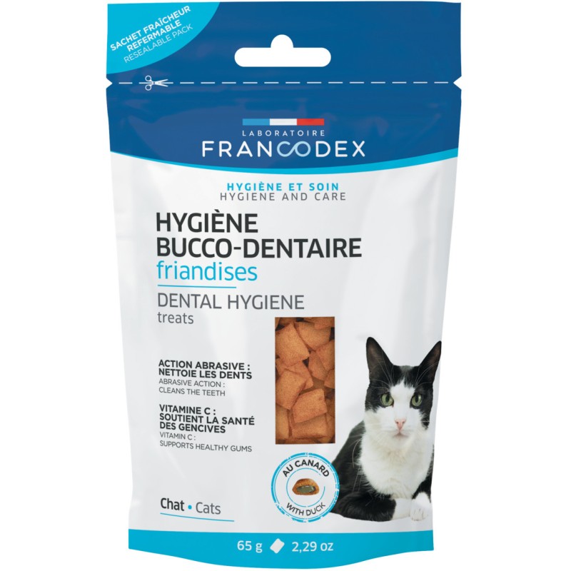 FRANCODEX Przysmak dla kociąt i kotów - higiena jamy ustnej 65g