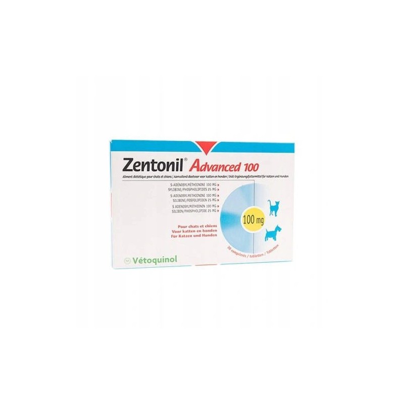 VETOQUINOL Zentonil Advanced 200mg (30tabl.)