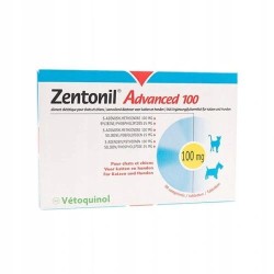 VETOQUINOL Zentonil Advanced 100mg (30tabl.)