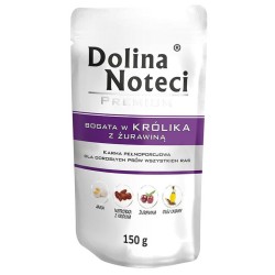 DOLINA NOTECI Premium - Bogata w królika z żurawiną (Saszetka) 150g