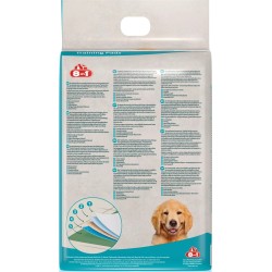 8in1 Maty do nauki czystości o zapachu trawy 56x56cm - 30szt