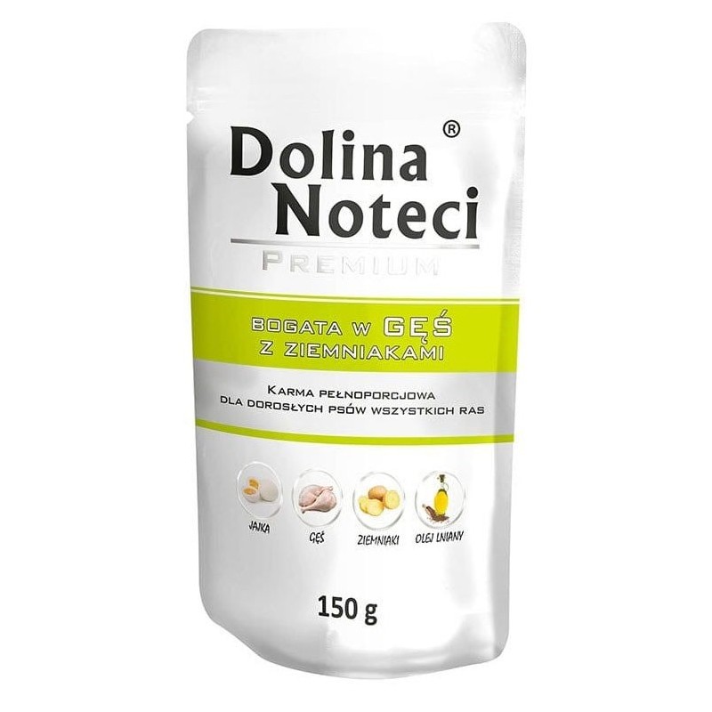 DOLINA NOTECI Premium - Bogata w gęś z ziemniakami (Saszetka) 12x 150g