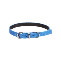 DINGO Obroża Energy - niebieska 1,2cm x 40cm (28-35cm)