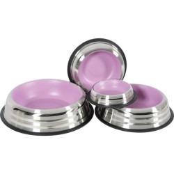 ZOLUX Miska antypoślizgowa Inox Merenda - Różowa 225ml