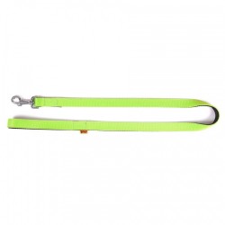 DINGO Smycz pojedyncza Energy - zielona 2cm x 120cm