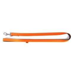 DINGO Smycz pojedyncza Energy - pomarańczowa 2cm x 120cm