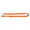 DINGO Smycz pojedyncza Energy - pomarańczowa 2cm x 120cm
