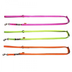 DINGO Smycz przedłużana Energy - 1,2 x 120-220 cm Różne kolory Zielony