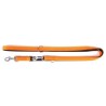 DINGO Smycz przedłużana Energy - pomarańczowa 2,5cm x 120-220cm