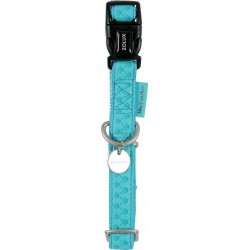 ZOLUX Obroża Mac Leather Turkusowa 25mm (dla dużych psów)