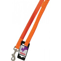 ZOLUX Smycz Mac Leather Pomarańczowa 20mm / 120cm (dla średnich psów)