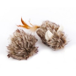 DINGO Zabawka dla kota z futerka - "Furry - Jerry"