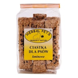 HERBAL PETS Ciastka dla psów - z czarnym kminem 160g