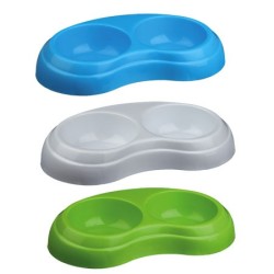 TRIXIE Miska podwójna 2 x 0,2 l/⌀ 10 cm