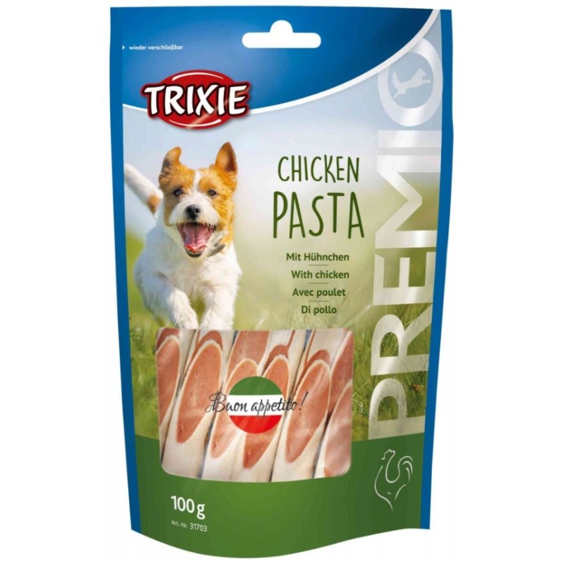 TRIXIE Przysmak Premio Pasta - makaron z rybą i kurczakiem 100g