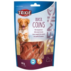 TRIXIE Przysmak Premio Duck Coins - krążki z kaczki 80g